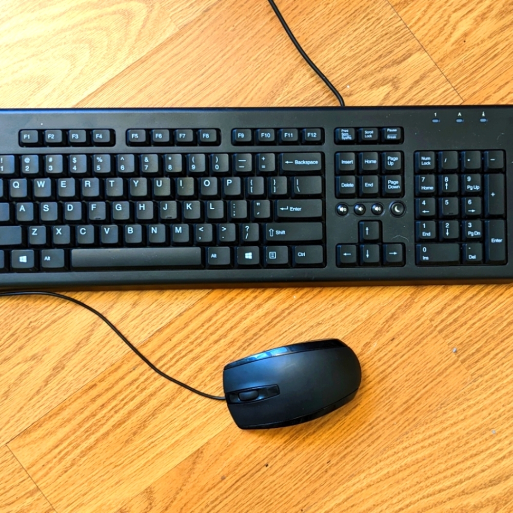 Keyboard and mouse